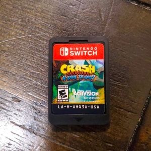 This is crash bandicoot for the Nintendo switch